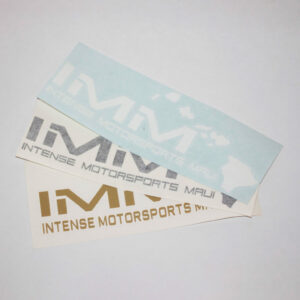 Intense Motorsports Maui Sticker