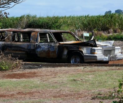 Burnt Abandoned Car on Maui