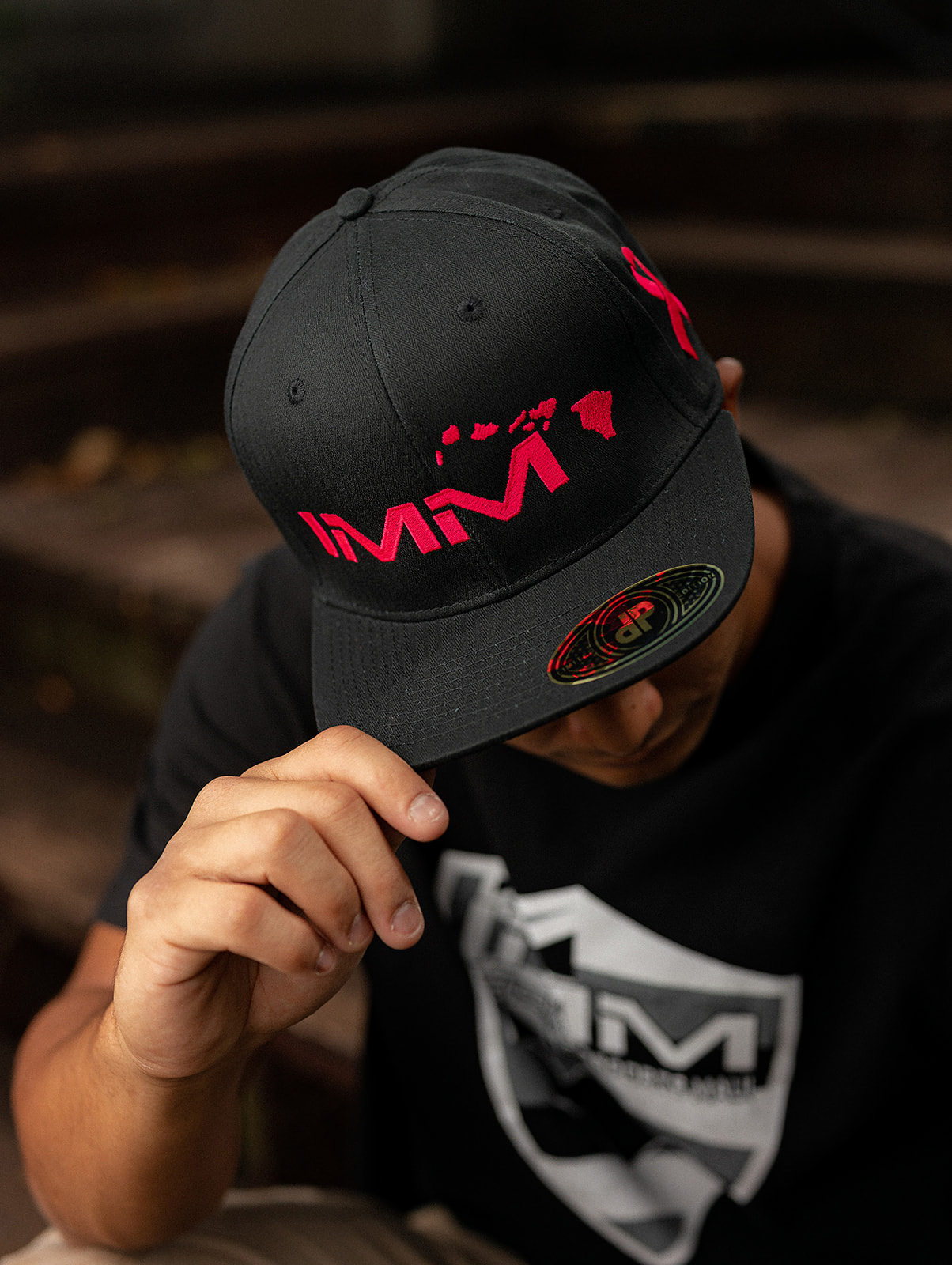 Pink + Black Intense Motorsports Maui Flex-fit Cap – Intense Motorsports  Maui